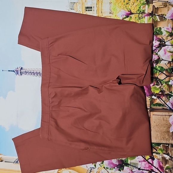 Theory Mauve Trousers Pants Size 6 - Picture 5 of 5